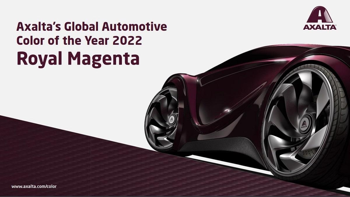 Axalta представляет автомобильный цвет 2022 года – Royal Magenta