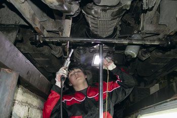 Замена сцепления на автомобиле UAZ Patriot