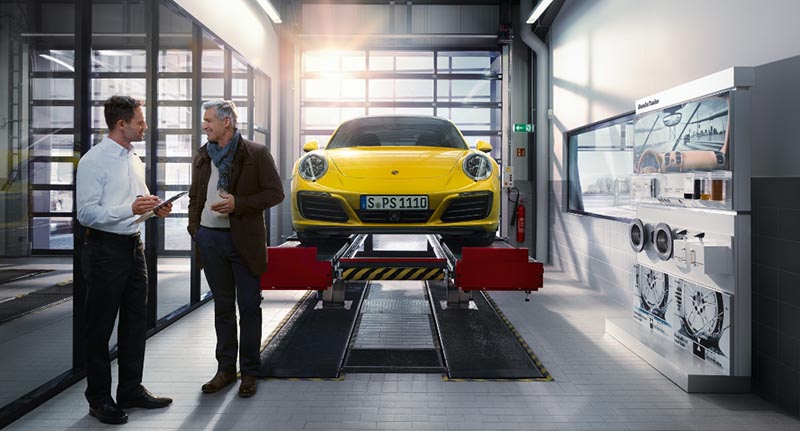 сервисное обслуживание Porsche