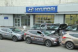 Звездный автопробег в поддержку нового Hyundai Santa Fe