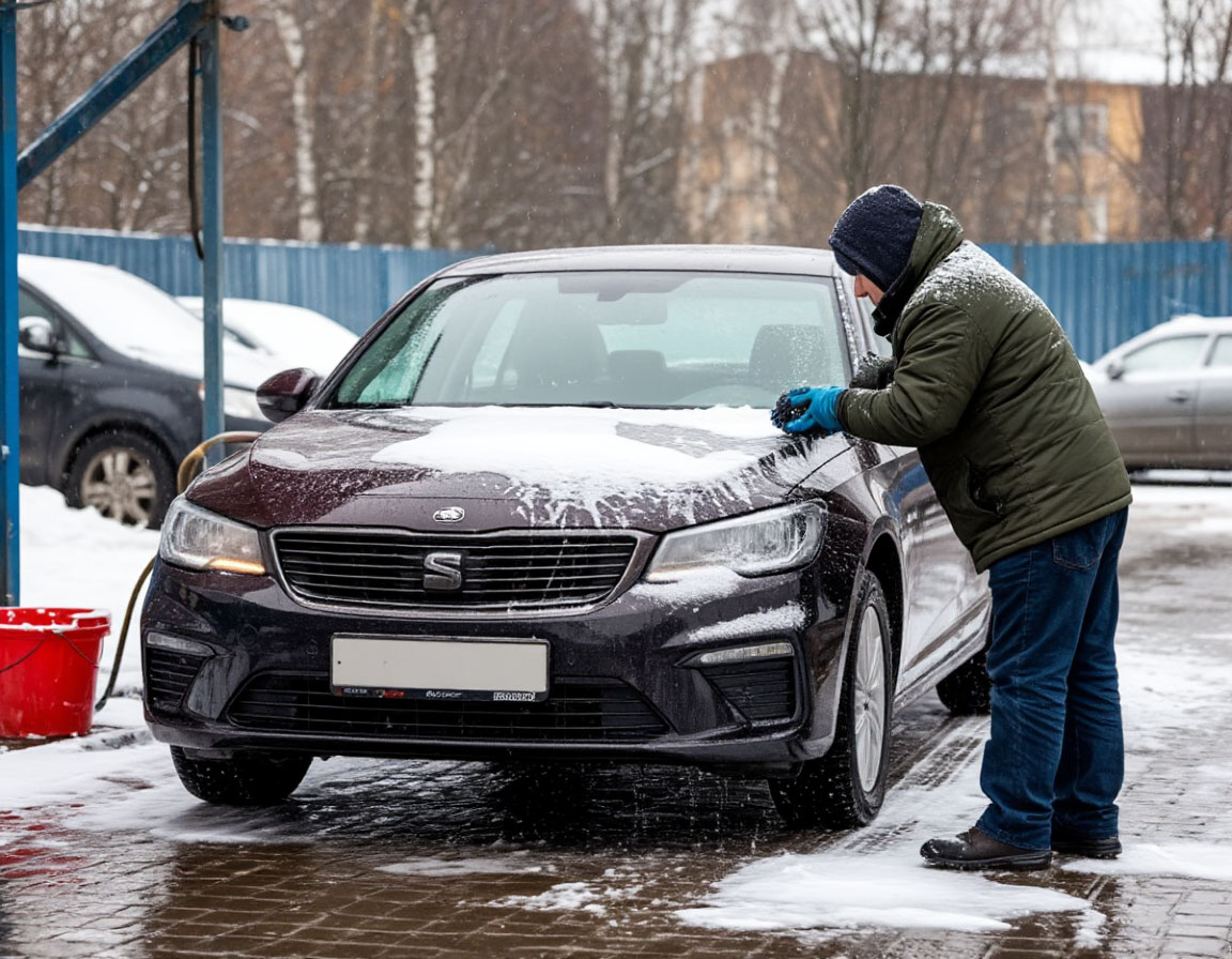 Инструкция: как правильно мыть машину зимой, чтобы не навредить кузову Инструкция: как правильно мыть машину зимой, чтобы не навредить кузову