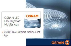 Новая программа для  телефона: OSRAM LED DRL LIGHT@DAY