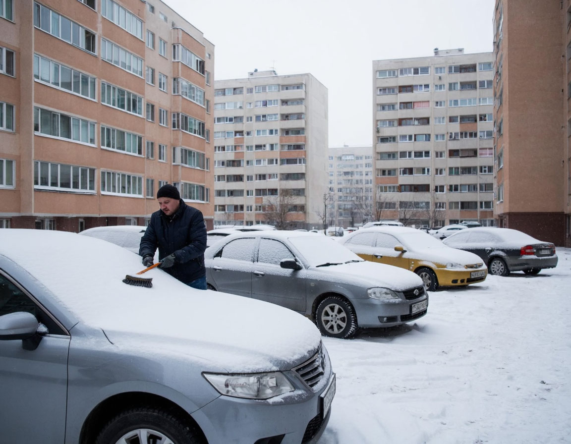 Как оживить автомобиль после долгой зимней стоянки на улице: инструкция