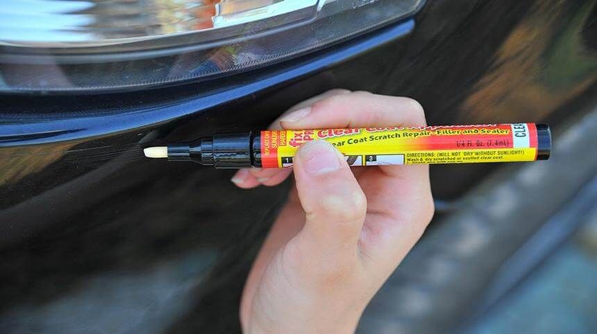 Как удалить царапину на кузове карандашом Fix it Pro